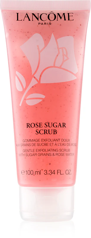 Esfoliante facial Lancôme Rose Sugar Scrub para pele sensível