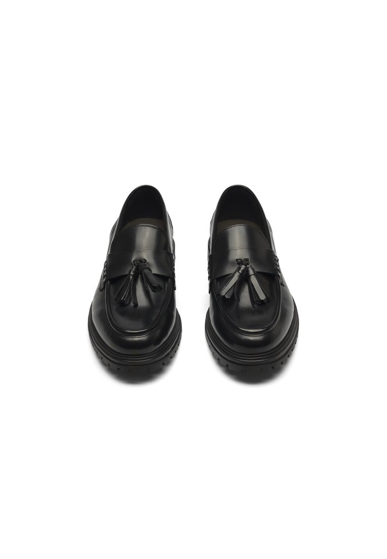 Les Deux THATCHER POLIDO TASSEL LOAFER UNISEX - Stijlvolle instappers - zwart