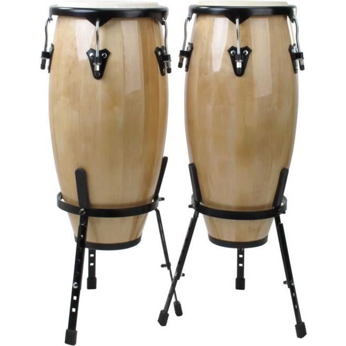 10 and 11 inch Classic Cantabile congas (color…