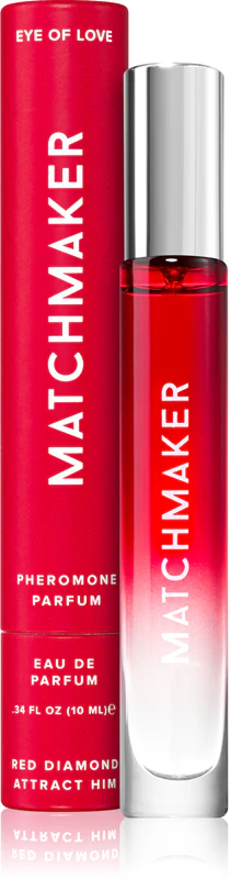 Olho do Amor CASAMENTEIRO Diamante Vermelho ATRAIA-O perfume z feromonami