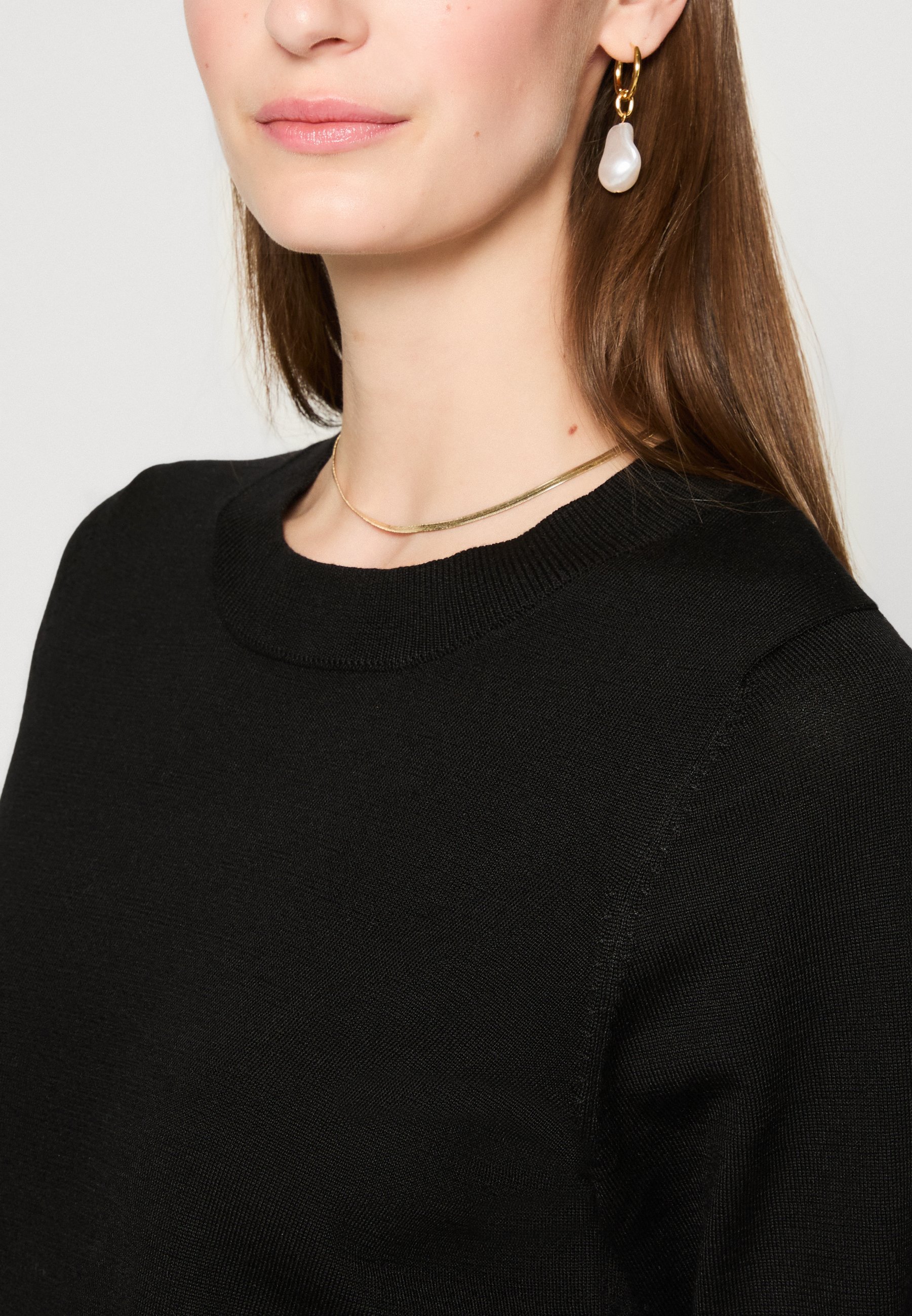 Lindex POLLY - Basic T-shirt - zwart