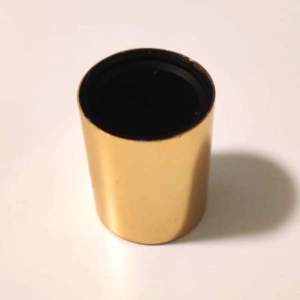 Bouchons de parfum dorés brillants, format moyen, en Alumen FEA 15 (vente en gros)