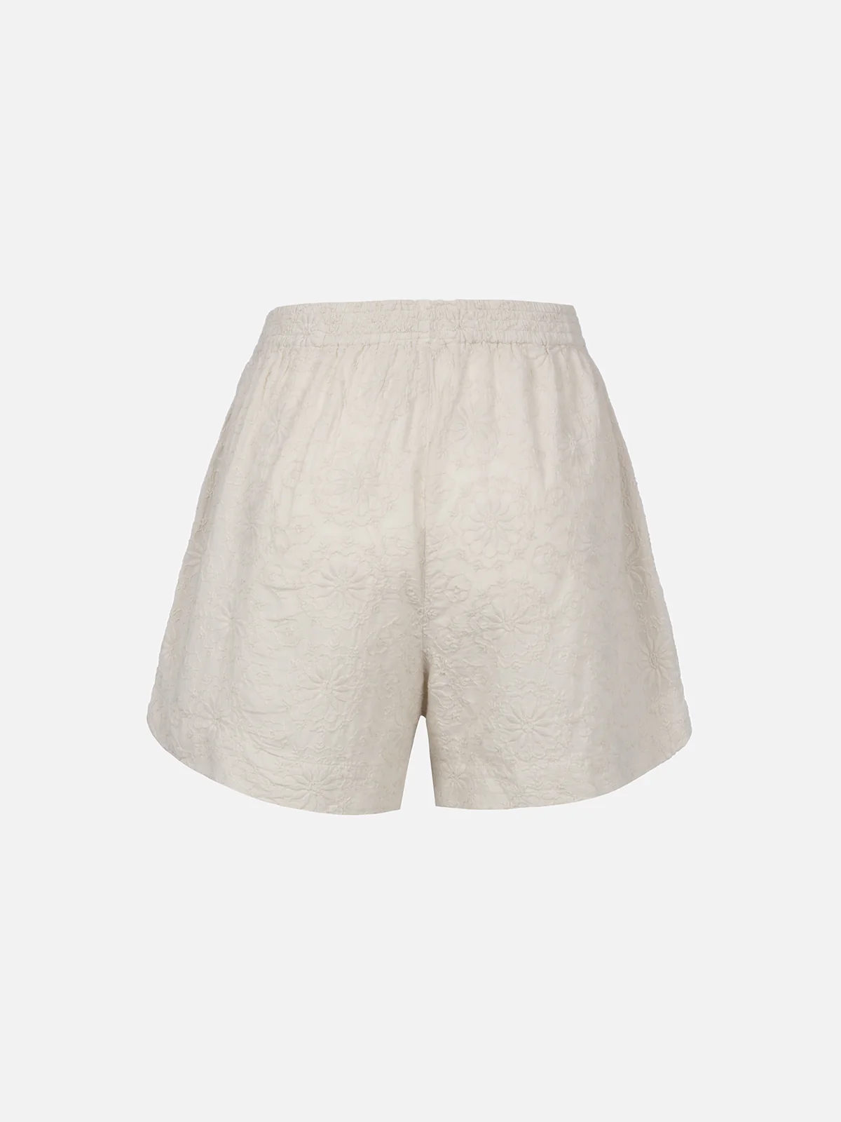 Meave Sangallo katoenen pull-up shorts voor dames