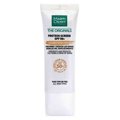Martiderm Proteos Skin sävytetty aurinkovoide kasvoille SPF50 40 ml