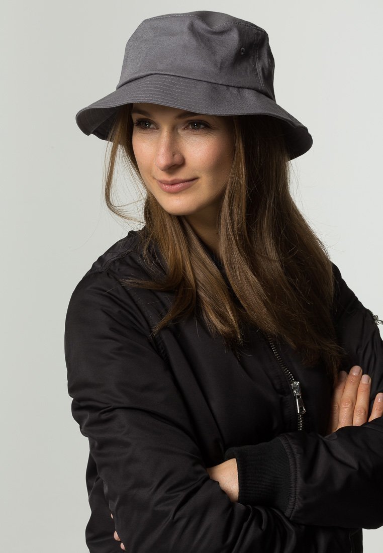 Cappello Flexfit TWILL BUCKET - grigio