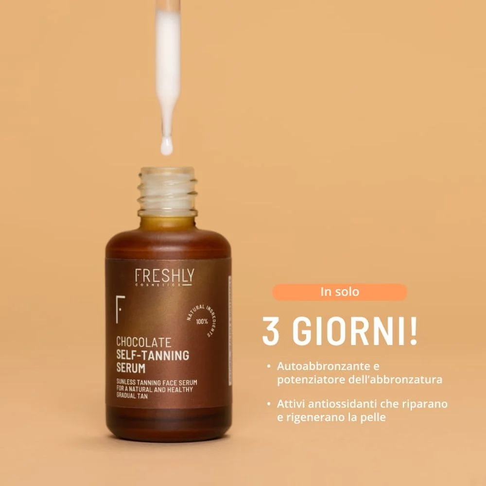 Viso Chocolate Self-Tanning Serum - Autoabbronzante viso