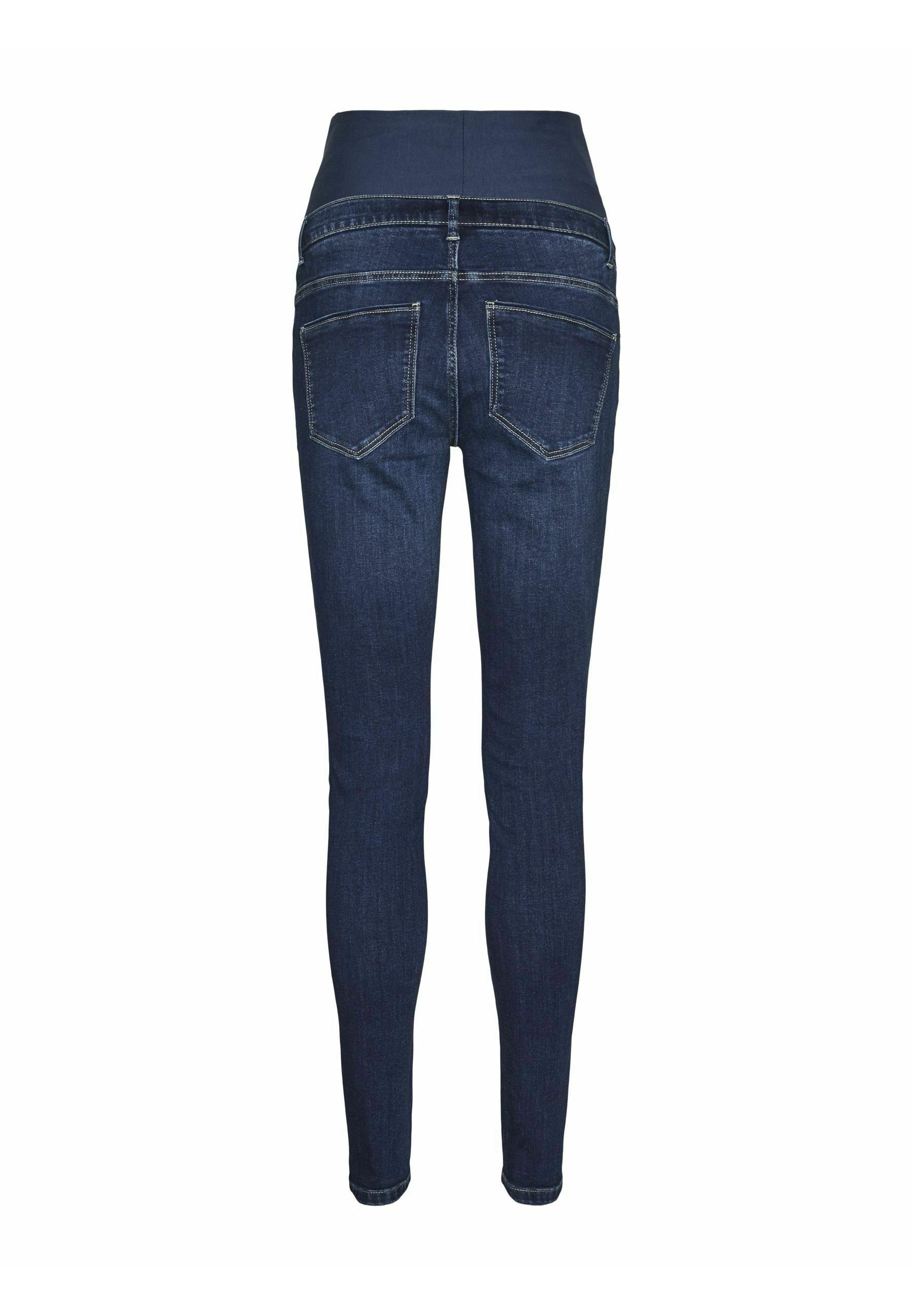 Vero Moda zwangerschapsjeans skinny fit - donkerblauwe denim