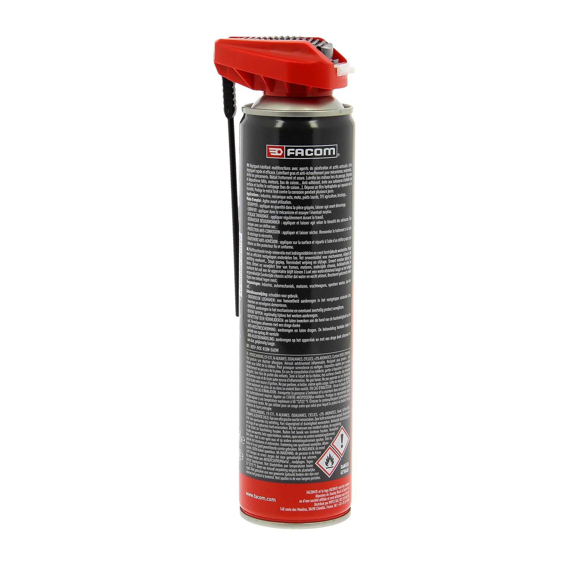 Kruipende smeerolie 400 ml - FACOM - Speciaal kruip- en roestwerend middel