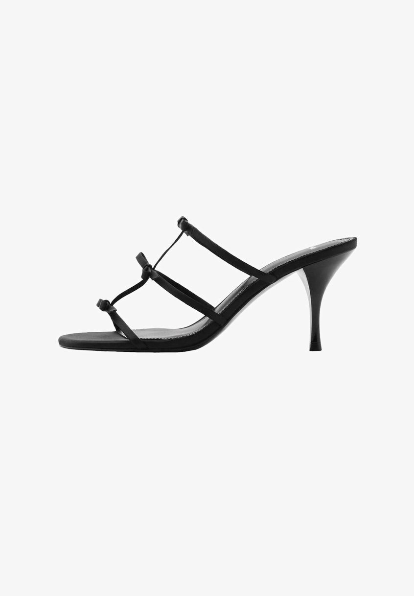 Mules à talons Mango - noires