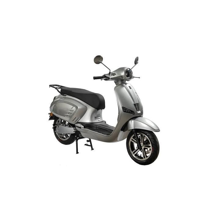 VISCOT 125cc Electric Scooter – 5900W Brushless Motor, Range 120 km – Color: Silver