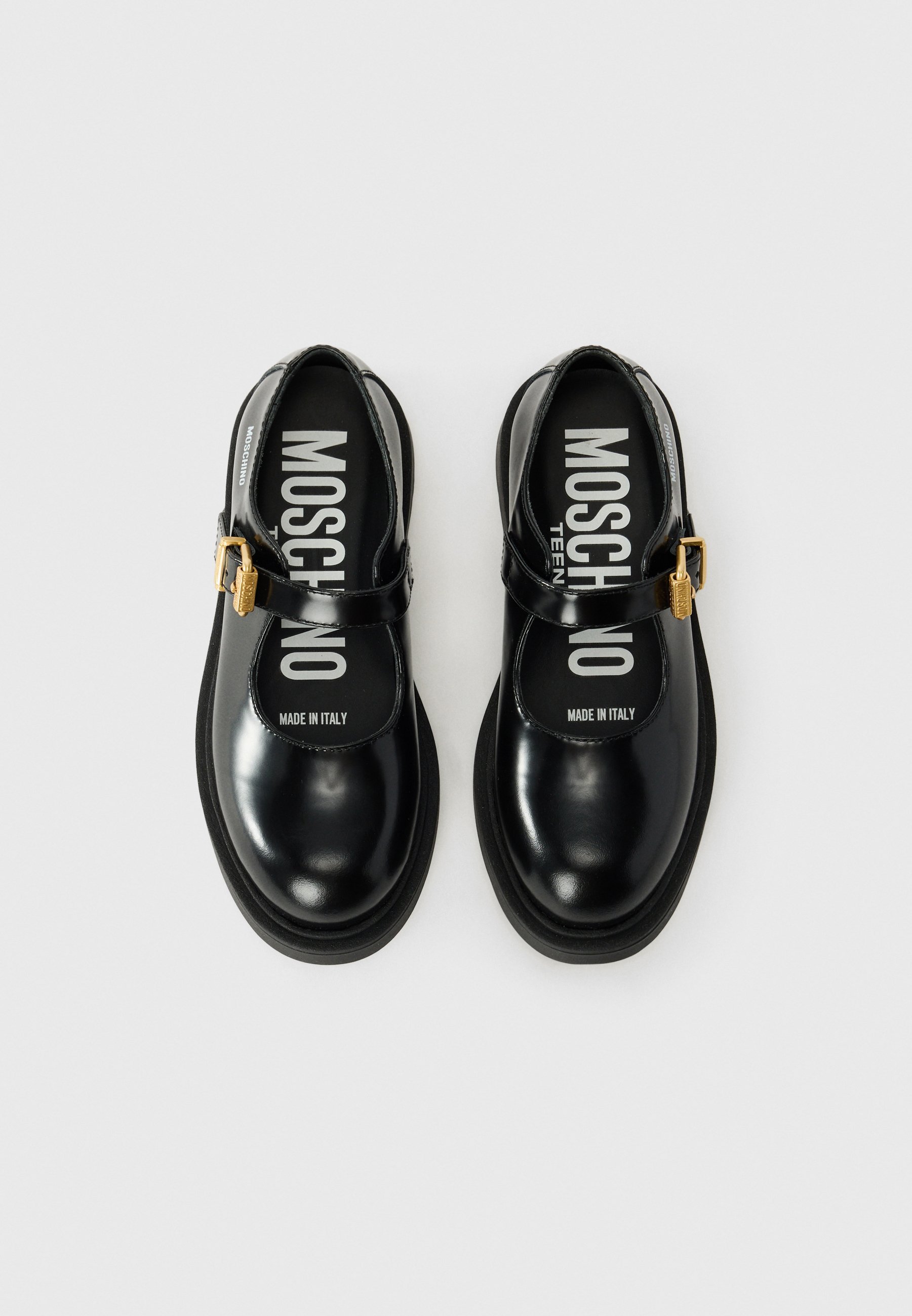 MOSCHINO UNISEX - Slip-on cipők - fekete
