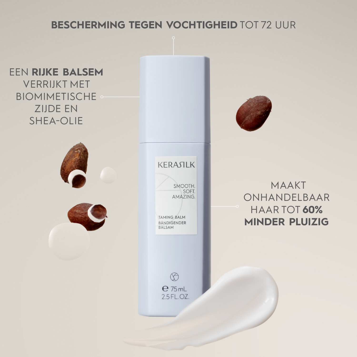 KERASILK Haarbalsem Temmende balsem – 25 ml