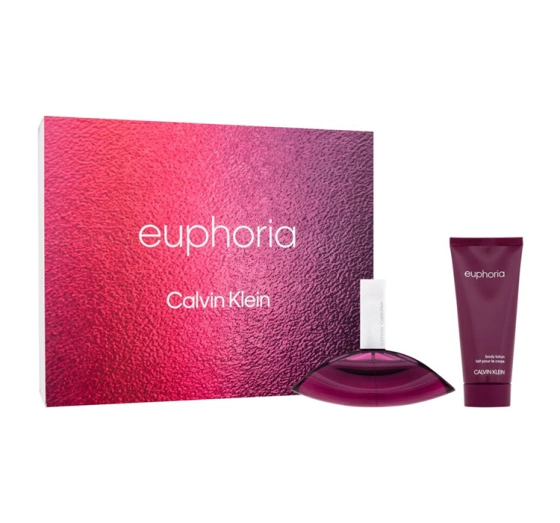 Calvin Klein Euphoria Woman woda perfumowana spray 50 ml   emulsja do ciała 100 ml