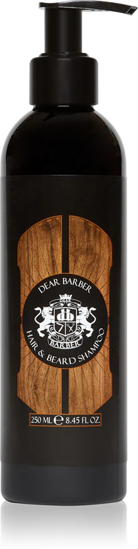 shampoo Dear Barber é um shampoo para cabelo e barba masculino.