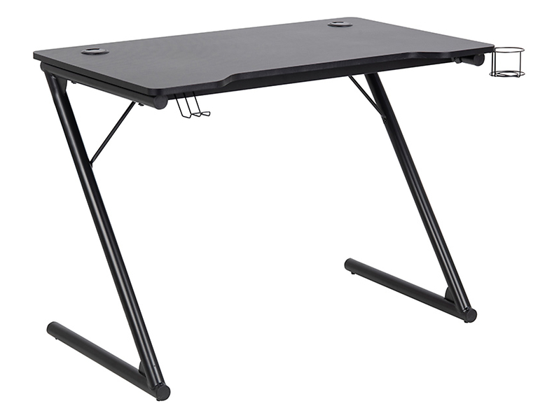 Biurko gamingowe Trooper 100 cm czarne