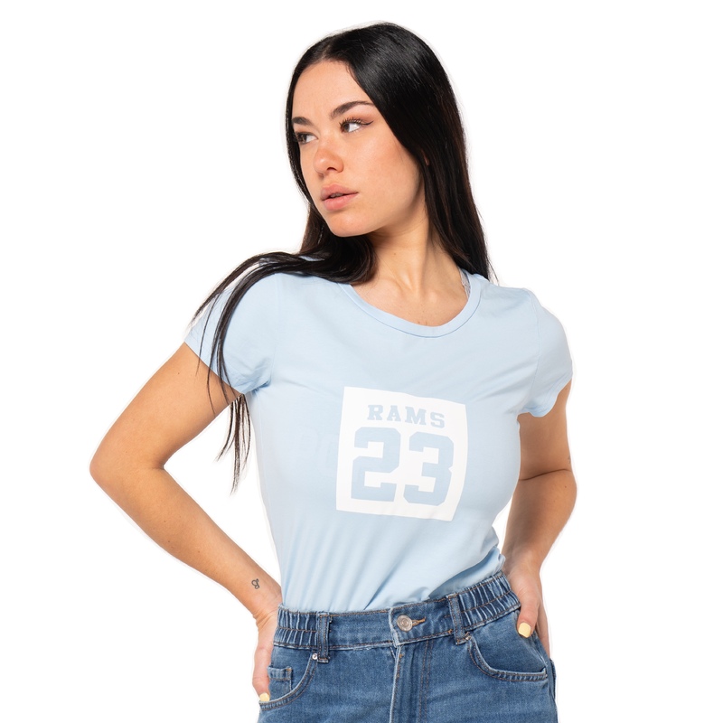  Camisa de manga curta Rams 23 Square