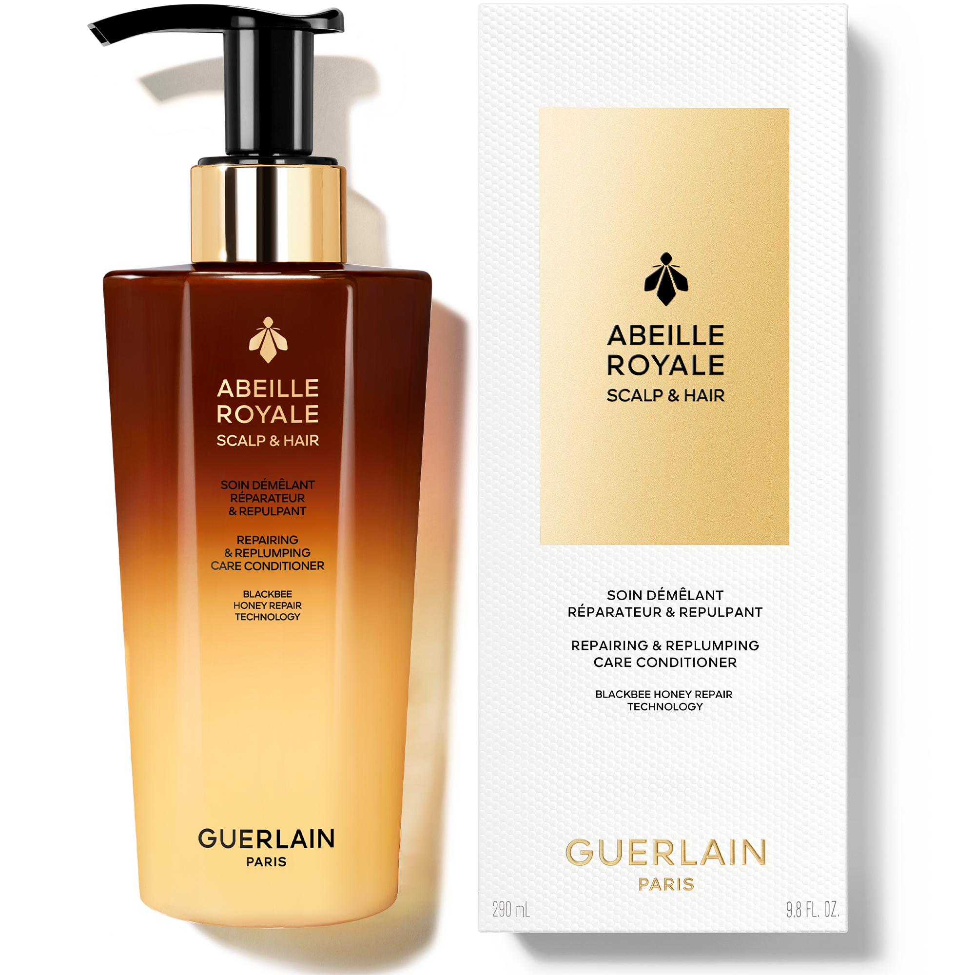 Abeille Royale atšķetinošs, atjaunojošs un blīvāku matu kondicionieris Kondicionieri
