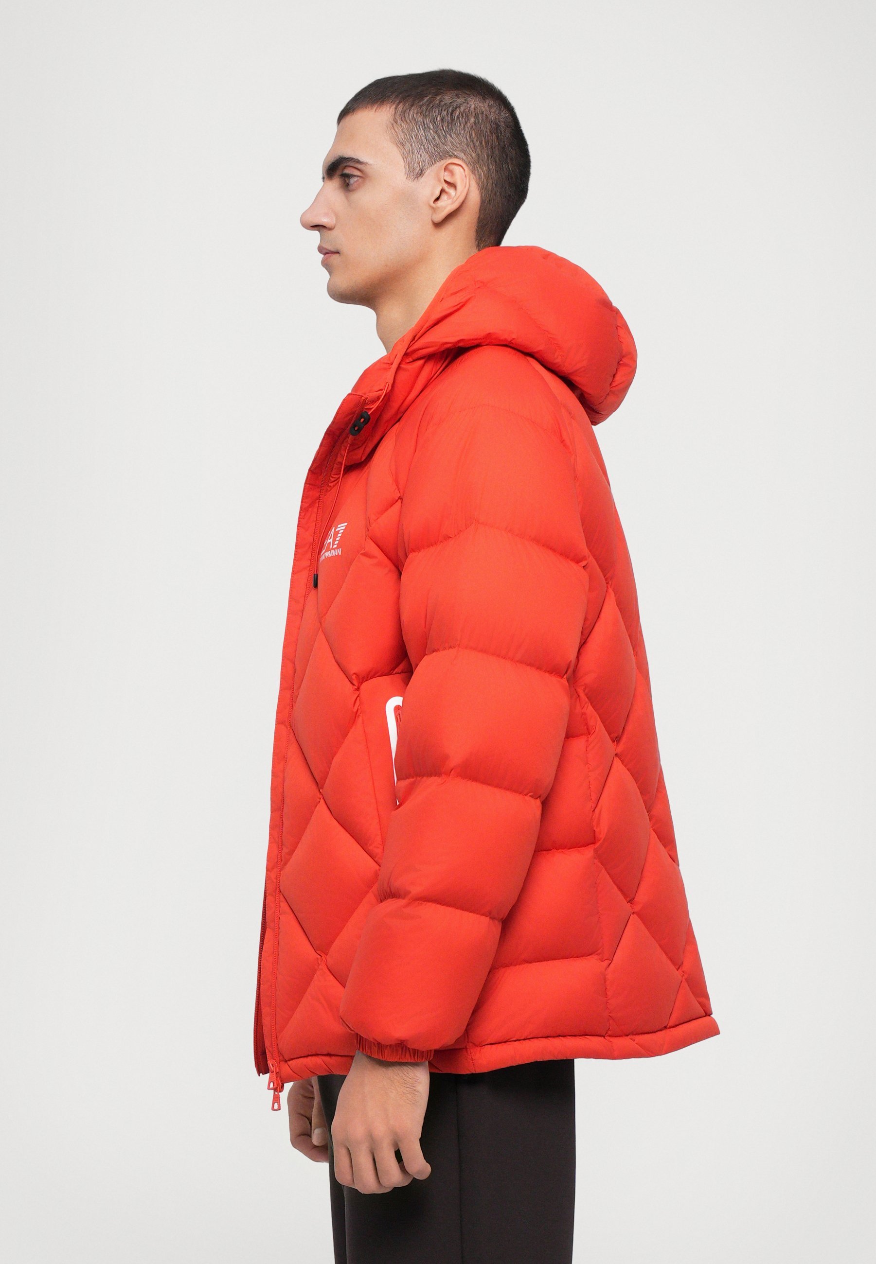 EA7 Emporio Armani MOUNTAIN QUILTED JACKET - Donsjack - gesmolten lava