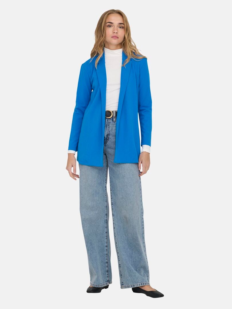 Blazer macio - AZUL