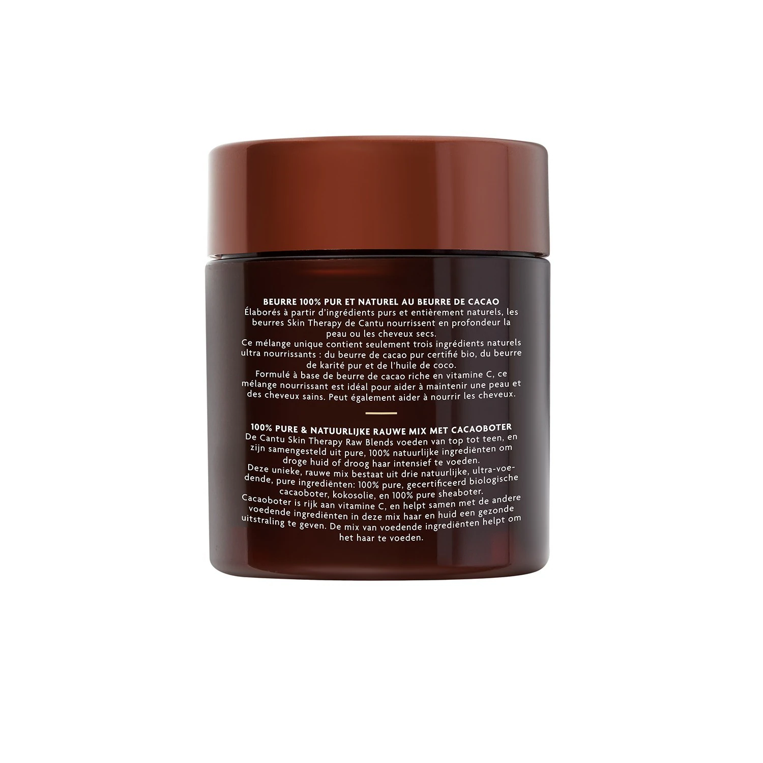 Cantu Mélange brut de beurre de cacao