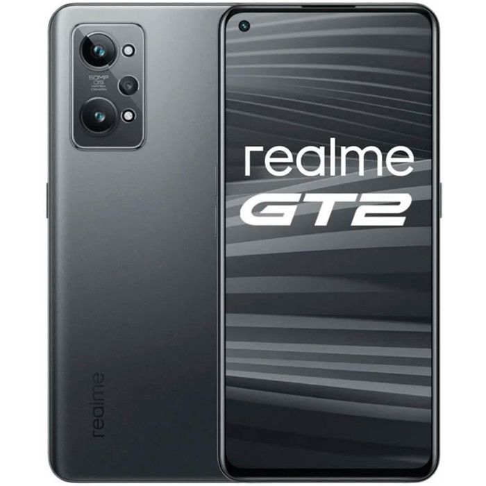 Realme GT 2 5G Dual SIM, 8 GB y 128 GB, Negro Acero - Reacondicionado - Excelente estado
