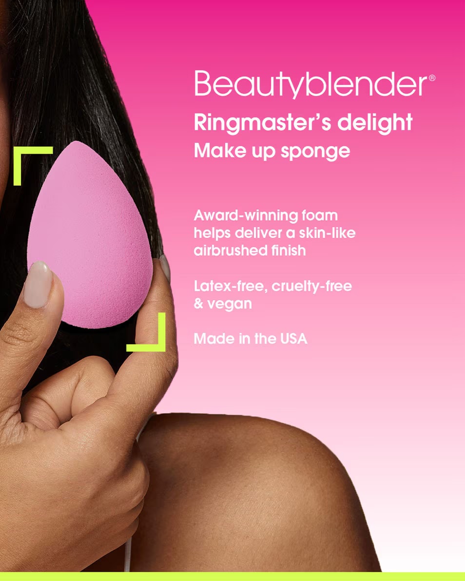Σφουγγάρι μακιγιάζ BEAUTYBLENDER Ringmaster Delight