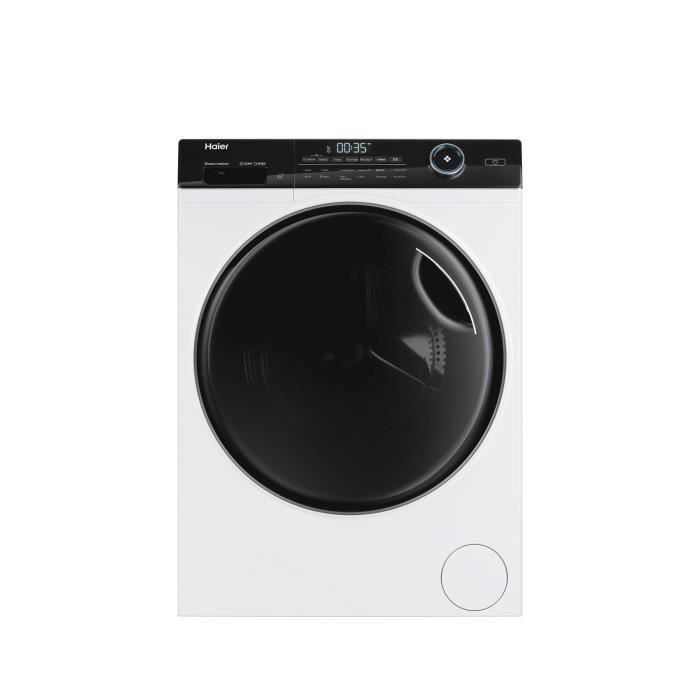 Máquina de lavar roupa HAIER HW90-B14959U1-FR de 9 kg com carregamento frontal - Motor de indução - Ultrassilenciosa