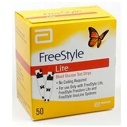 ABBOTT Freestyle Lite Blutzuckerteststreifen, 50 Stück
