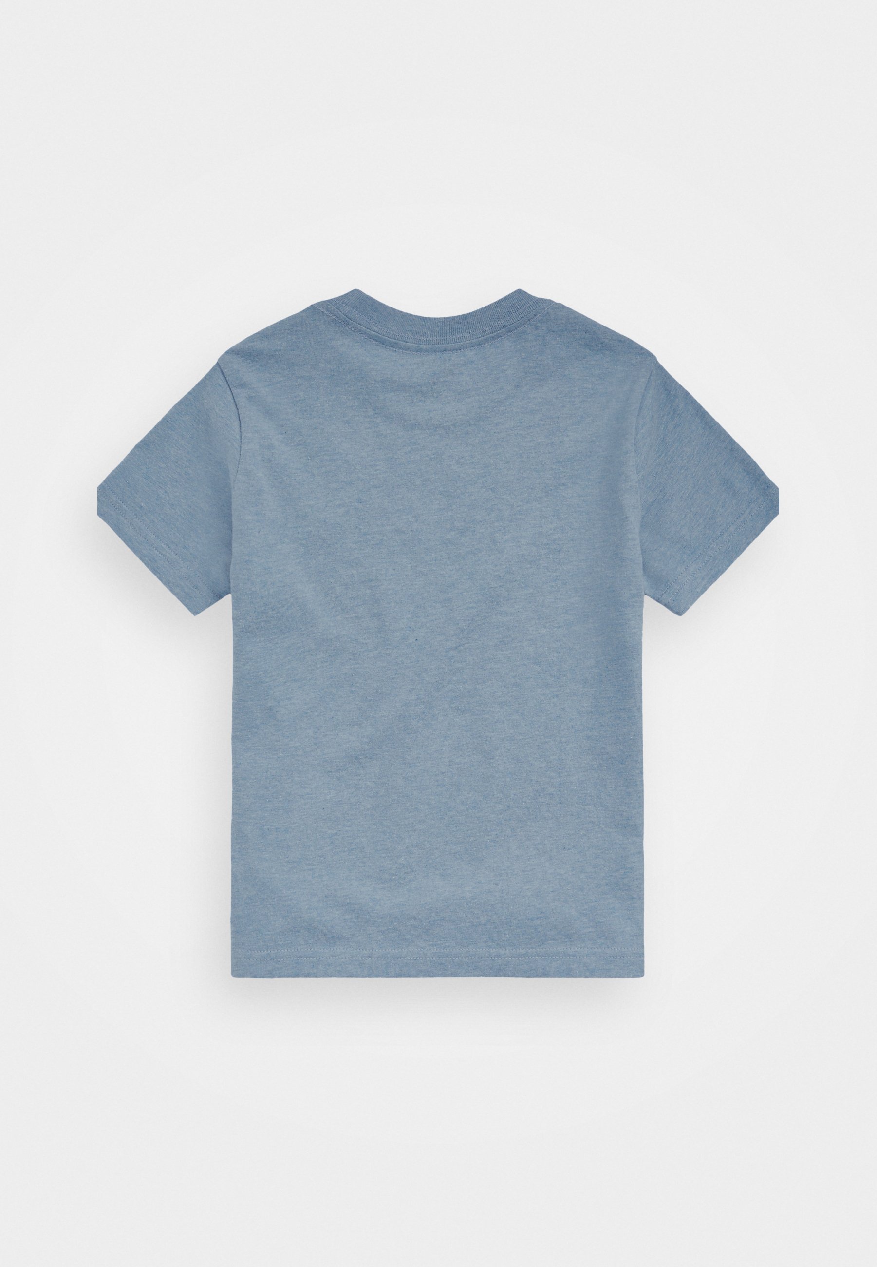 T-shirt Polo Ralph Lauren en jersey de coton à col rond - T-shirt basique - gris royal doux