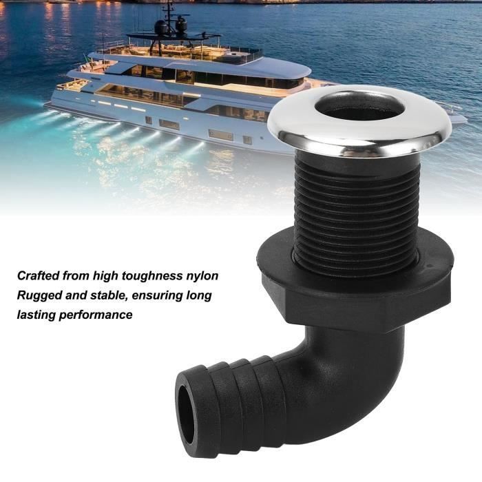 Raccord traversant la coque en Nylon - OMABETA - Droit
