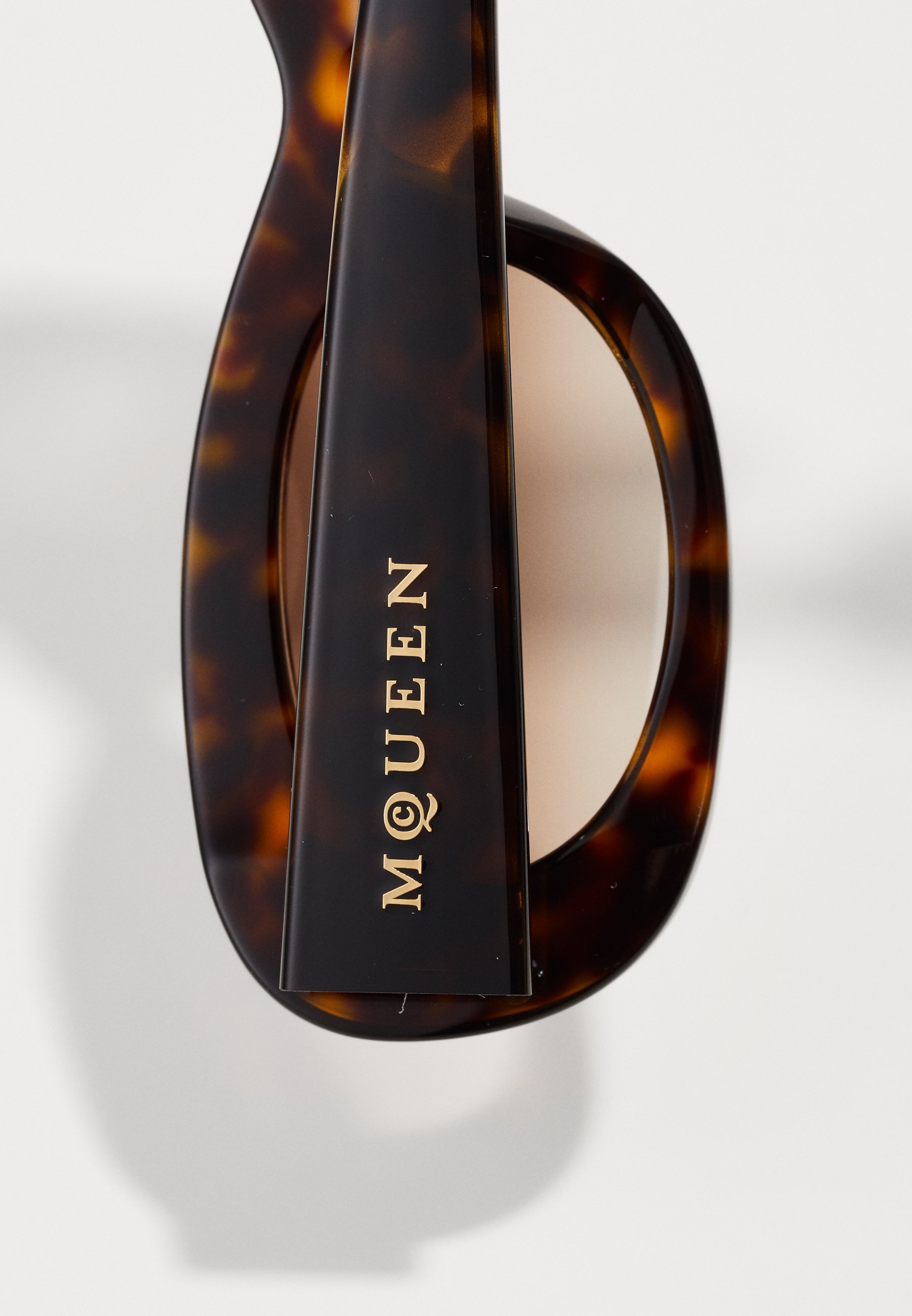 Alexander McQueen akiniai nuo saulės – havanos/rudos spalvos