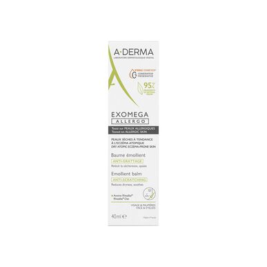 A-Derma Pehmentävä Voide Kuivalle Iholle Exomega Allergo 40 ml 40 ml