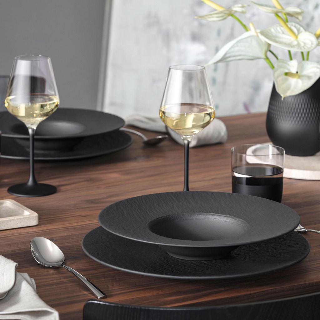 Villeroy & Boch makaronų lėkštė, modelis Rock - 1 vnt.