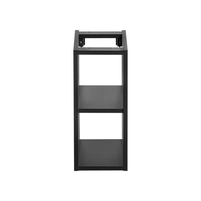 Conjunto de baño - GENÉRICO - Rosario Negro - Lavabos dobles - 140 cm - Diseño moderno
