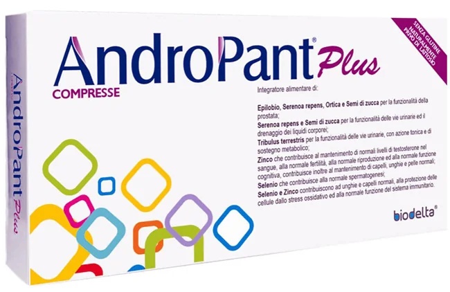 BIODELTA Andropant Plus 30 Tabletten
