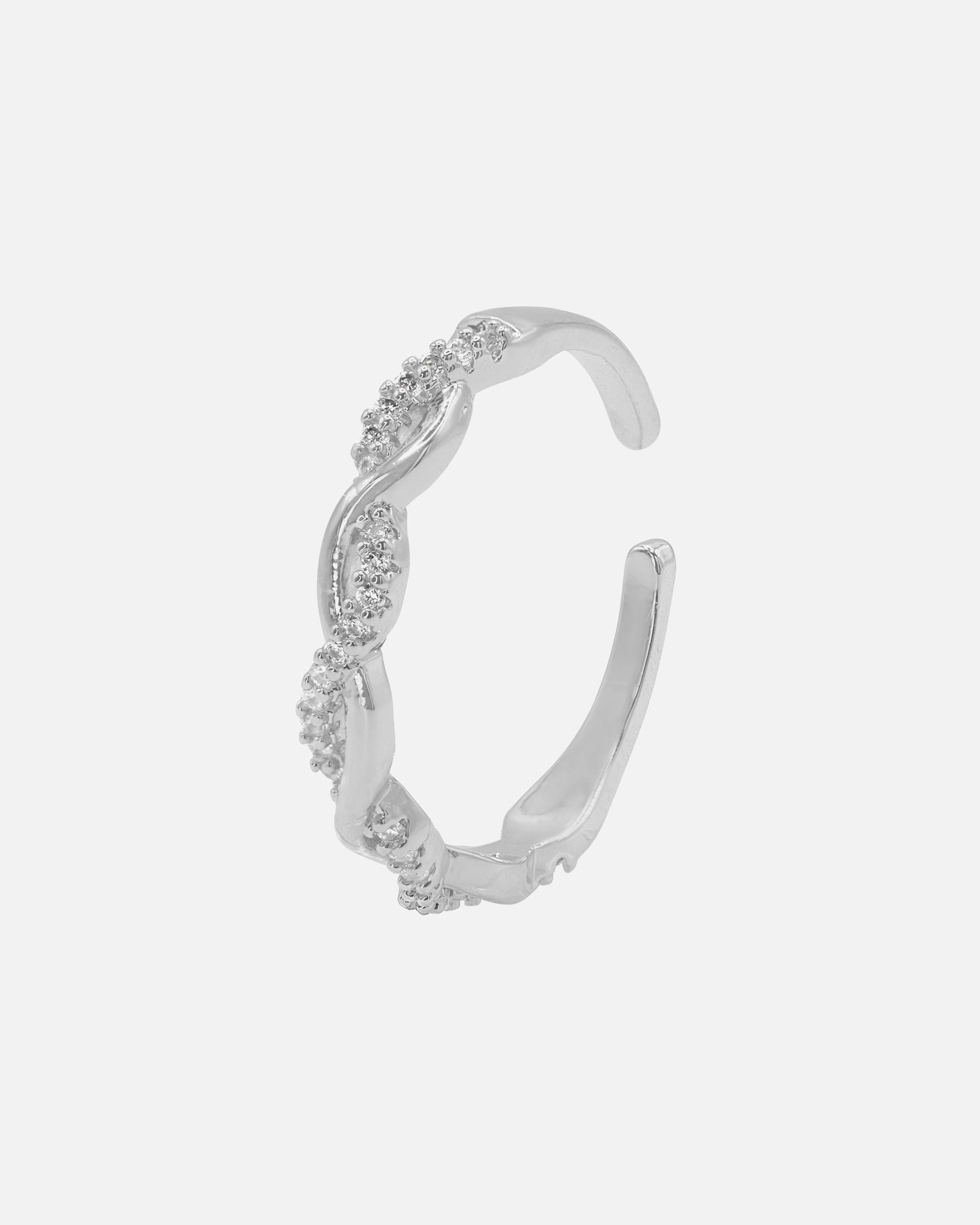 Heideman Bague Aria couleur argentée polie