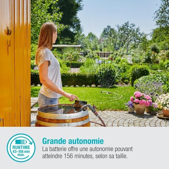 GARDENA 2000/2 18V P4A regenwateropvangpomp (batterij niet inbegrepen)
