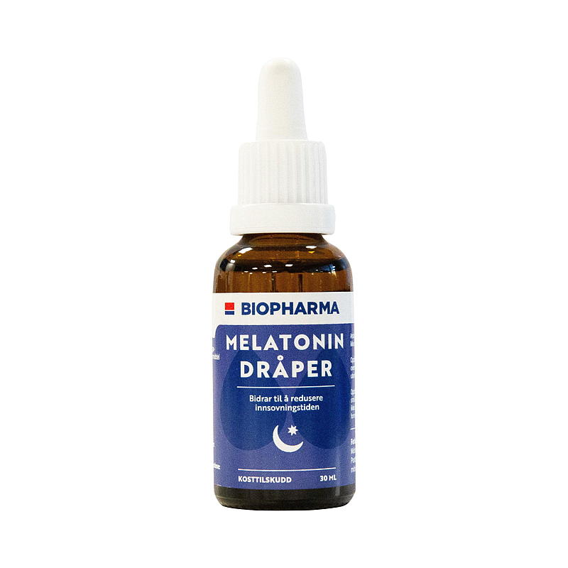 Biopharma Melatonindroppar 30 ml Biopharma