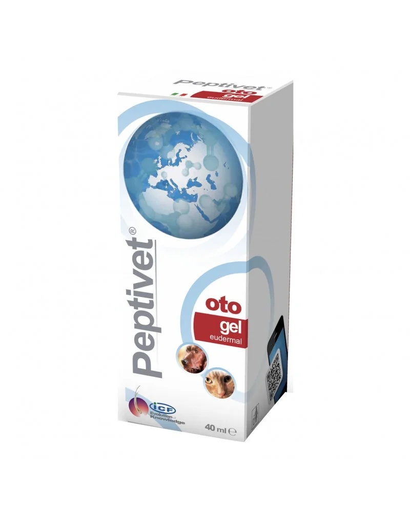 Peptivet Oto Gel 40 ml oorgel voor honden en katten
