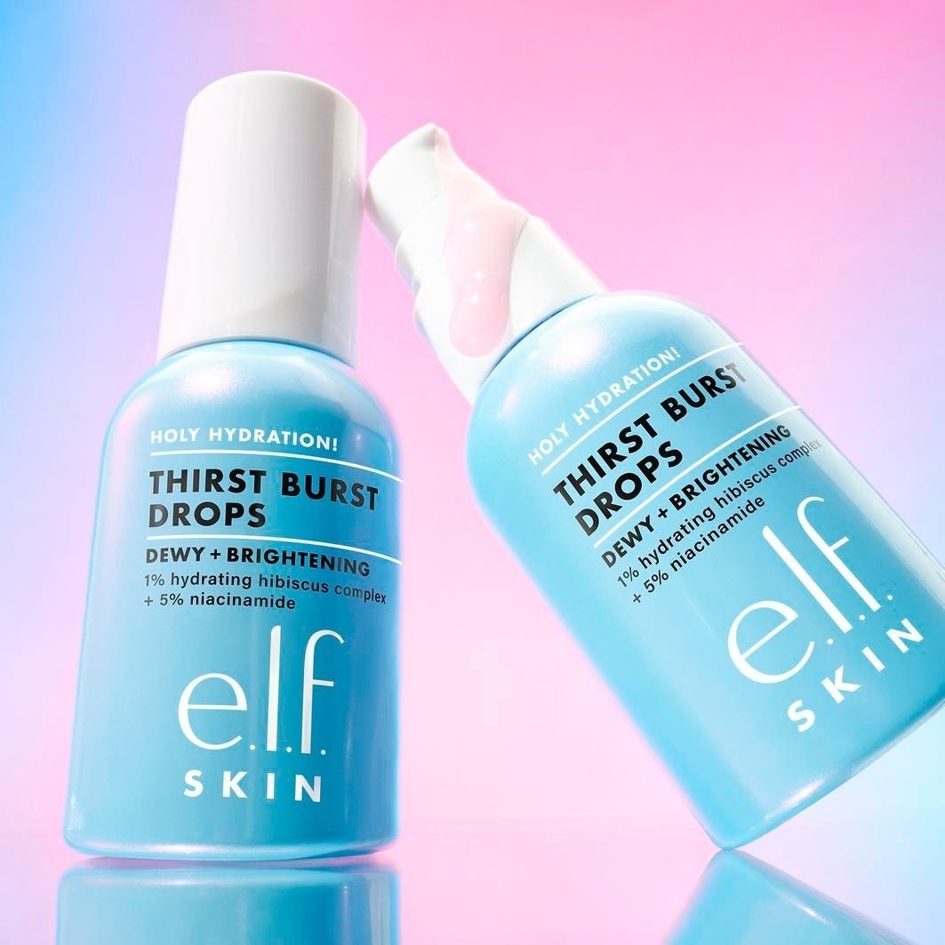 Hydratačné sérum elf Cosmetics Holy Hydration Thirst Burst Drops - 30 ml