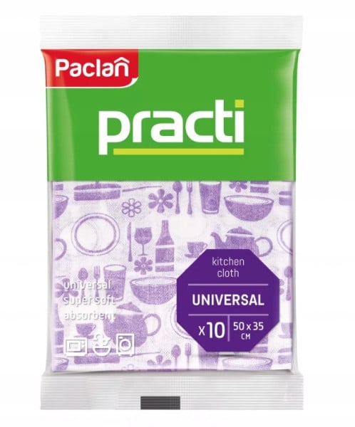 Paclan Practi ścierki uniwersalne 35x50 cm 10 szt.