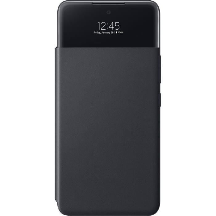 Foli-hoesje - Smart View - Samsung Galaxy A53 5G - Zwart - Zacht - Flip