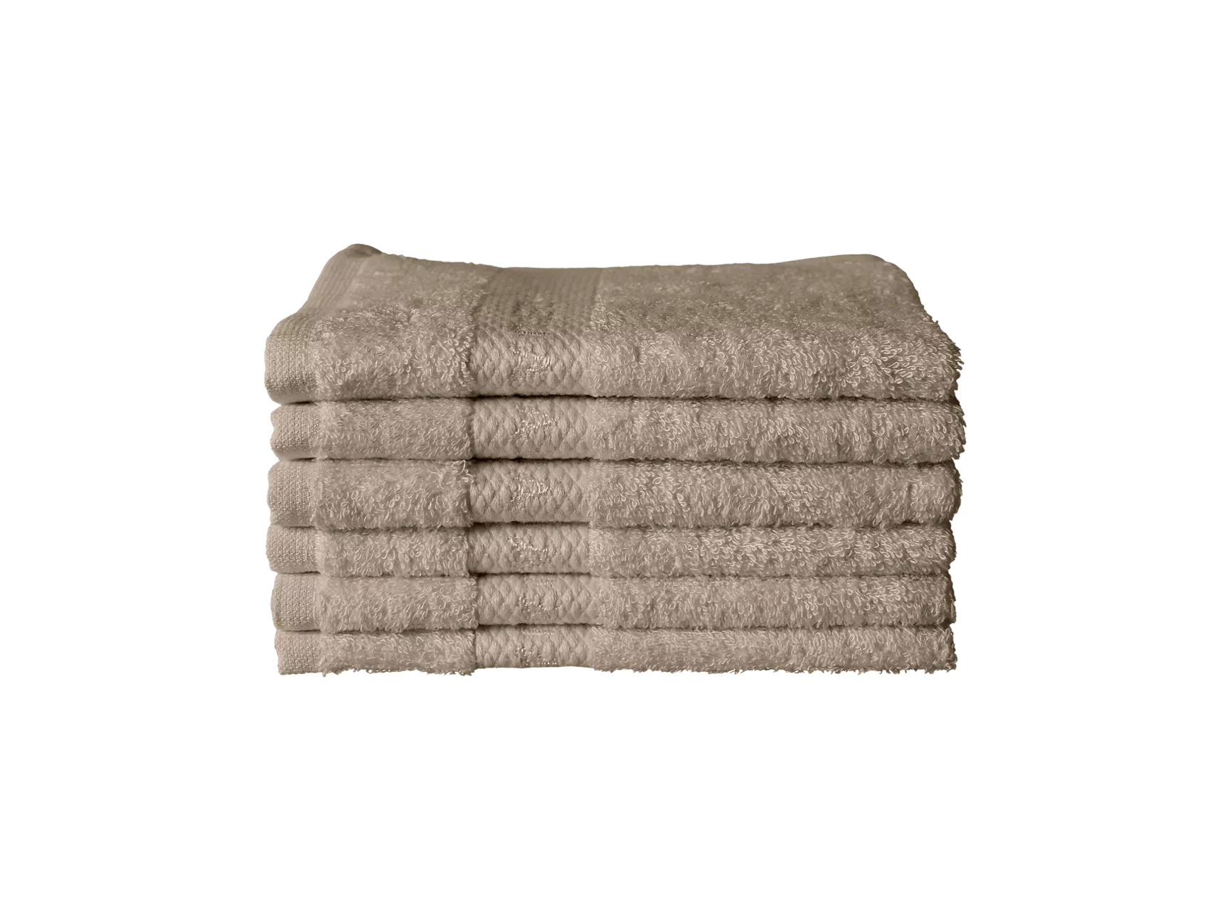 Serviette d'invité en coton ultra doux 30x30cm sable