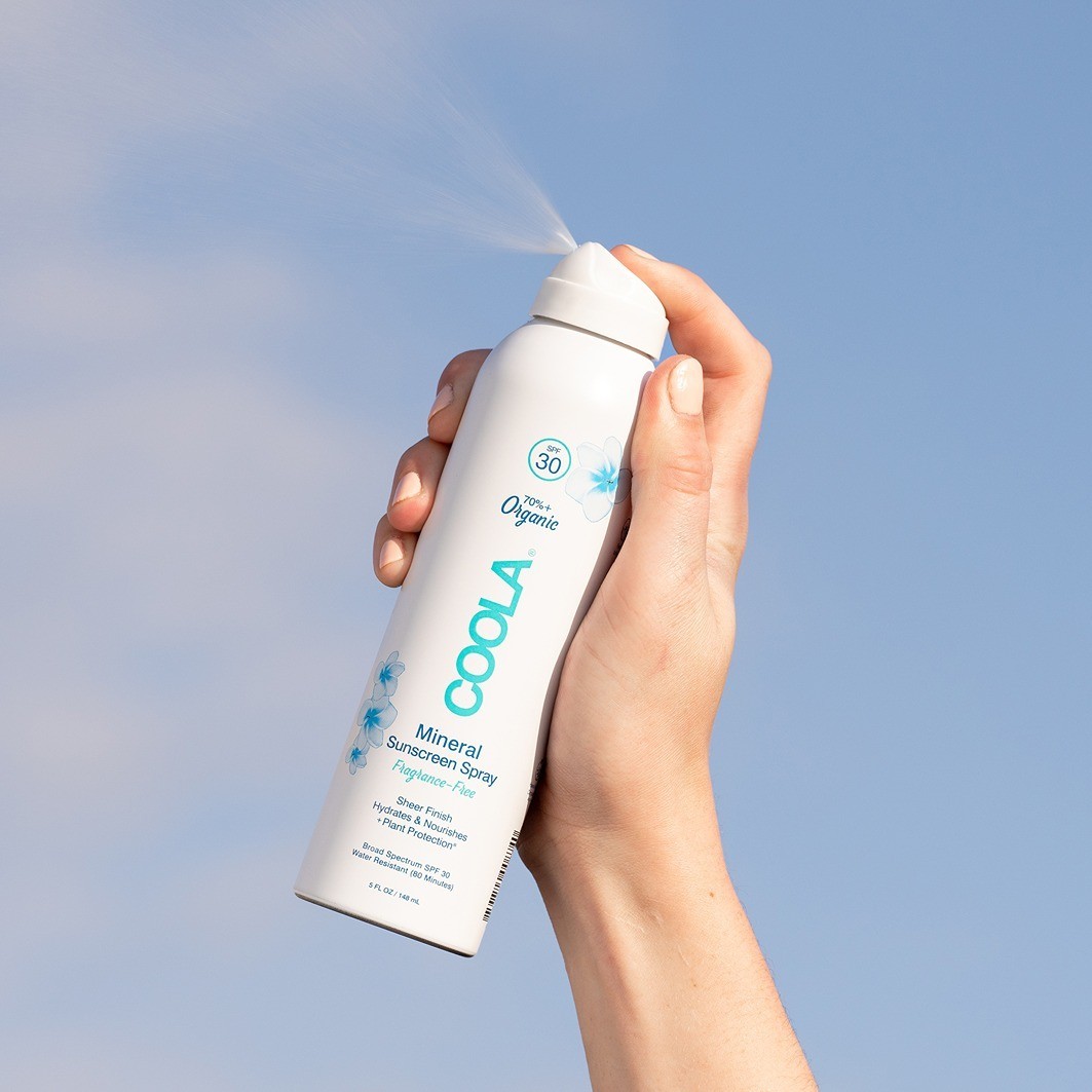 Coola Spray Solaire Minéral Corps SPF30 Sans Parfum