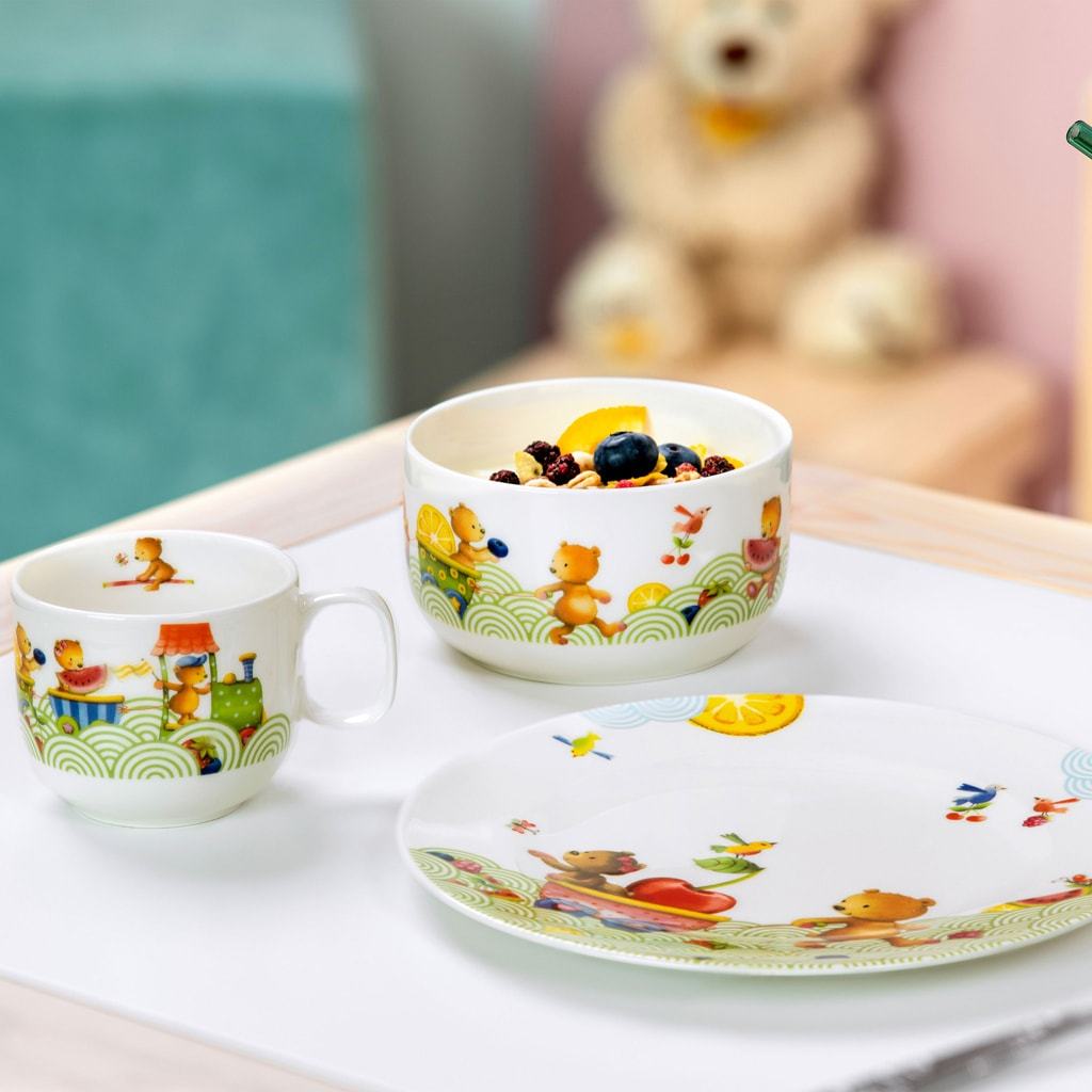 Villeroy & Boch set posuđa za večeru, 3 dijela. EF Gladan kao medvjed – 1 dio