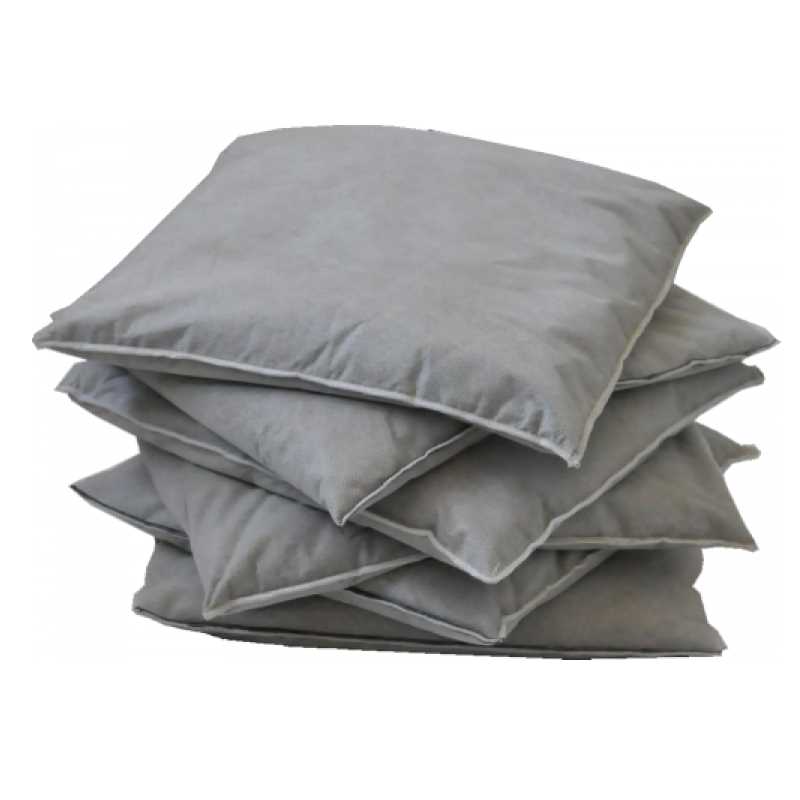 Producto no tejido meltblown super absorbente universal gris para derrames de líquidos, almohadas absorbentes de aceite de alta absorción//