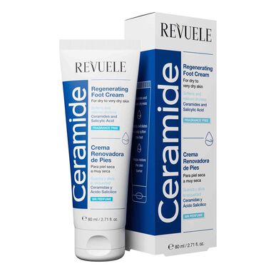 Revuele Ceramide Regenerating Foot Cream Kuivalle Iholle Regenerating Foot Cream Hyaluronihappo 80 ml 80 ml