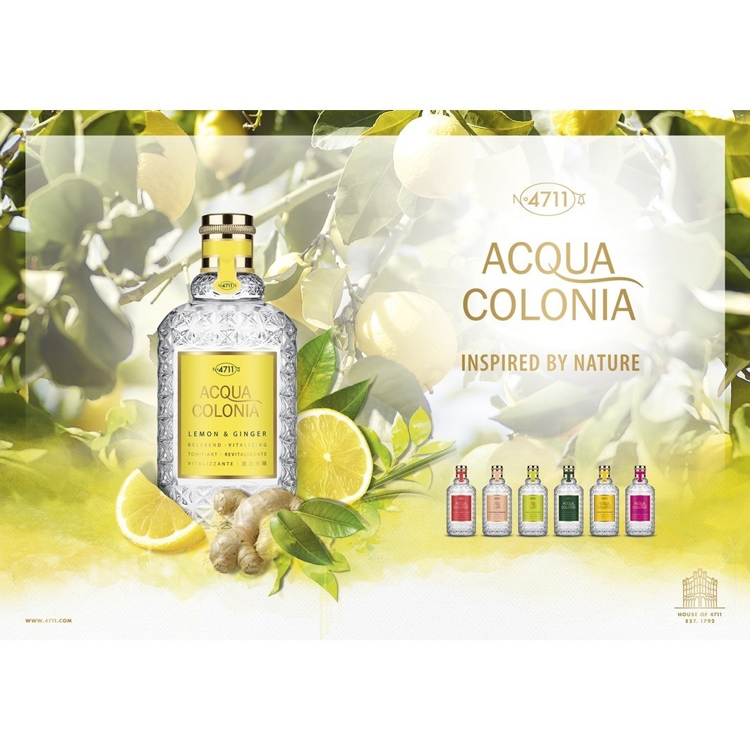 4711 Acqua Colonia kolonjska voda Lemon & Ginger Lemon & Ginger – 50 ml