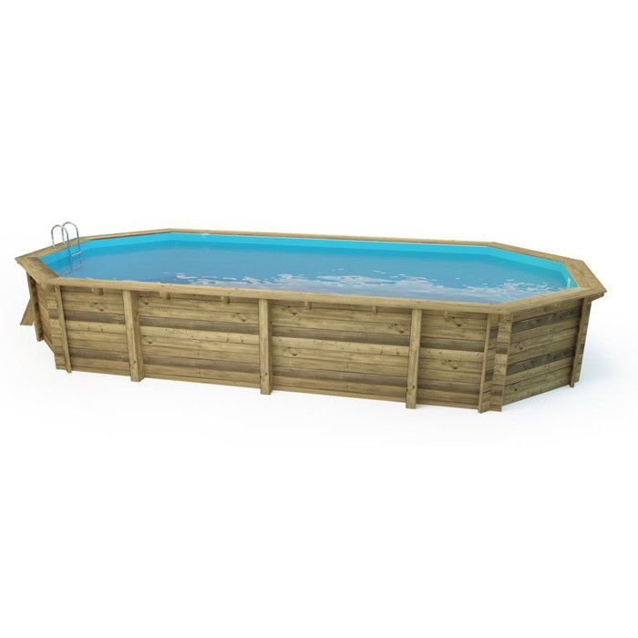 Piscina de madera 