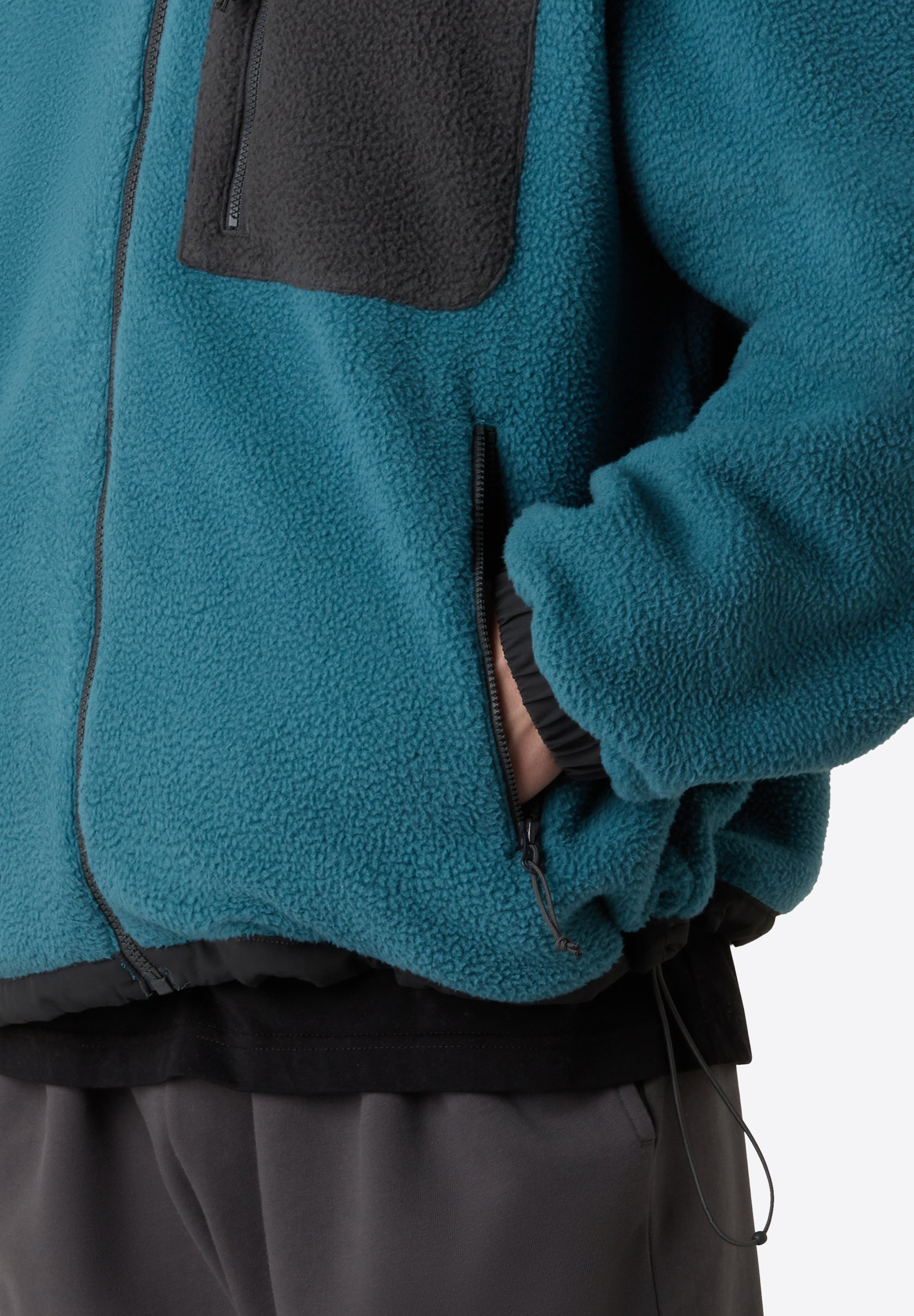 The North Face M YUMIORI REVERSIBLE JACKET - Fleecejakke - space asphalt grey